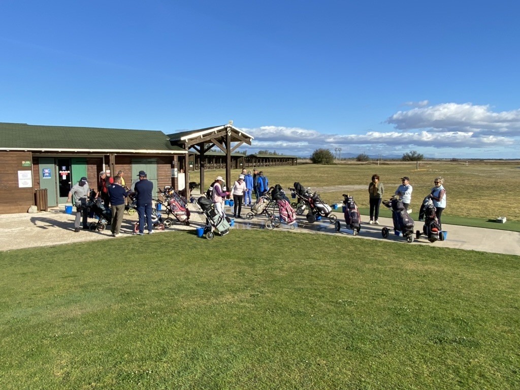 Début des cours de Golf