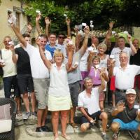 Participants à la salade Provençale