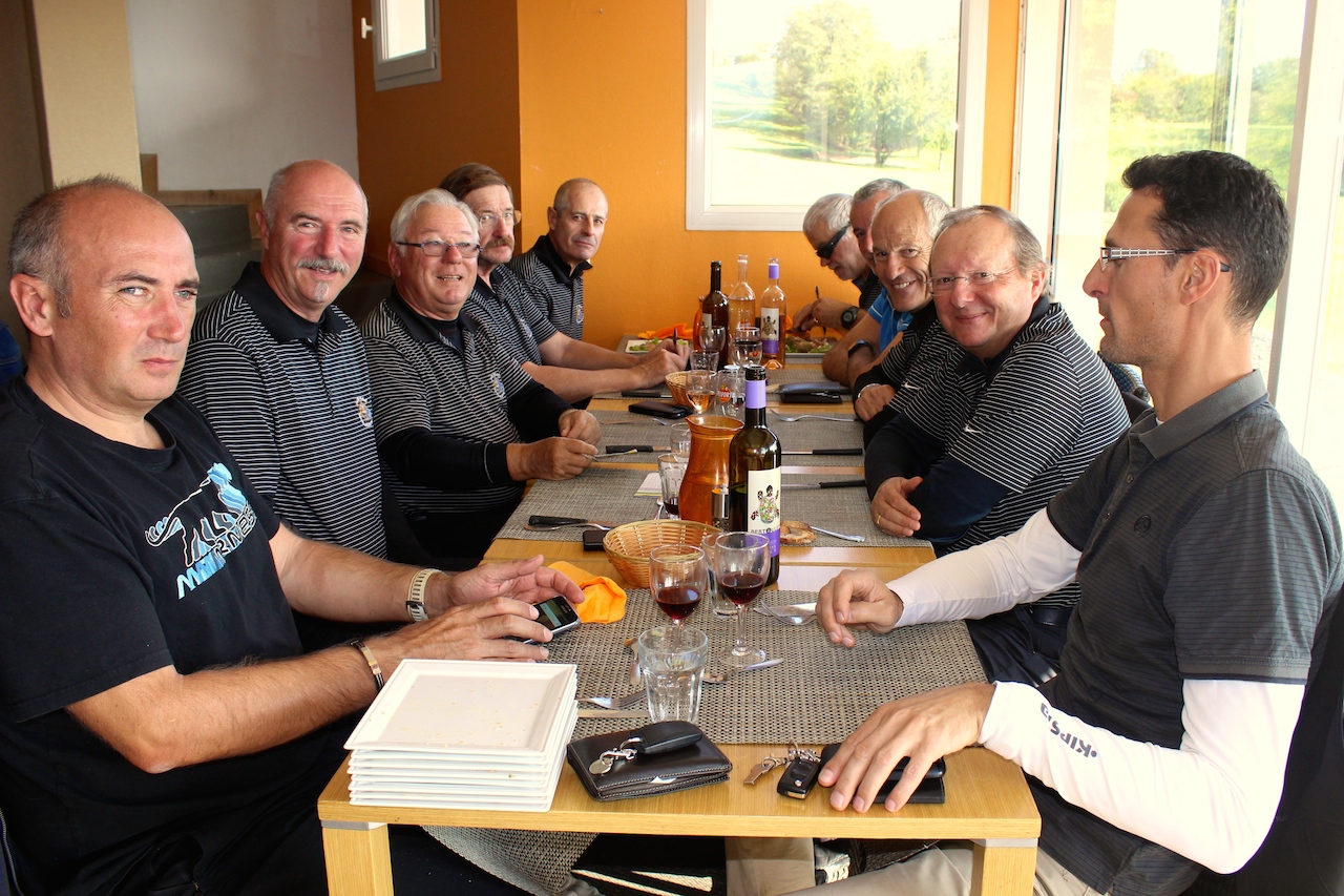 Convivialité après le Match