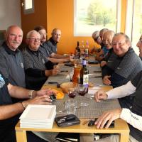 Convivialité après le Match