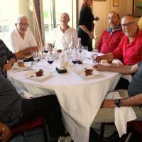 Convivialité après la compétition 