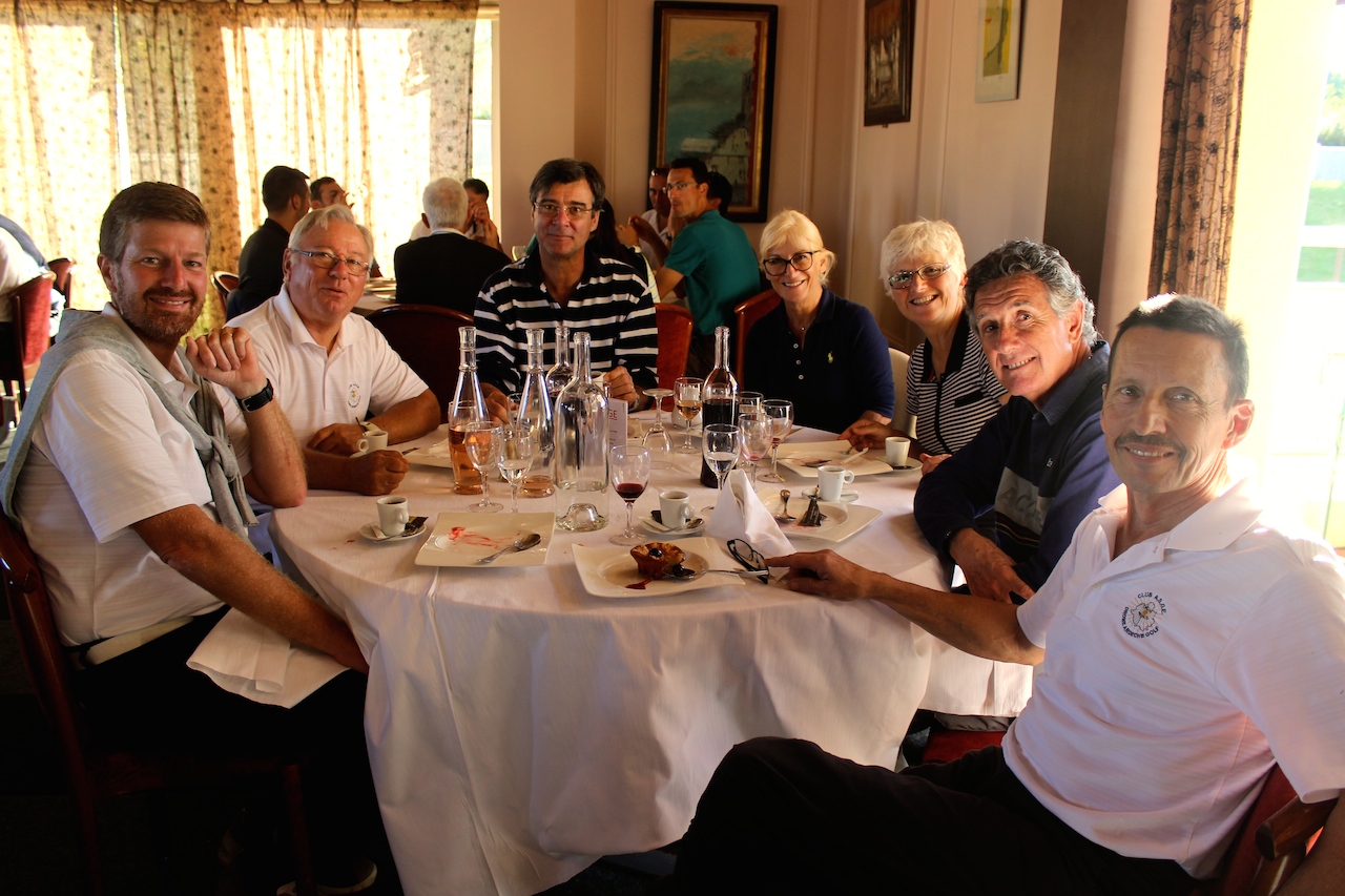 Convivialité après la compétition