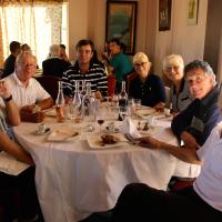 Convivialité après la compétition