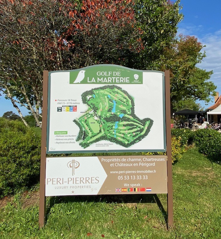  Golf de la LA MARTERIE 